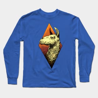 Colorful llama Long Sleeve T-Shirt